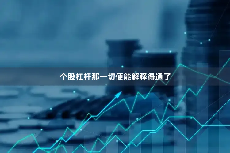 个股杠杆那一切便能解释得通了