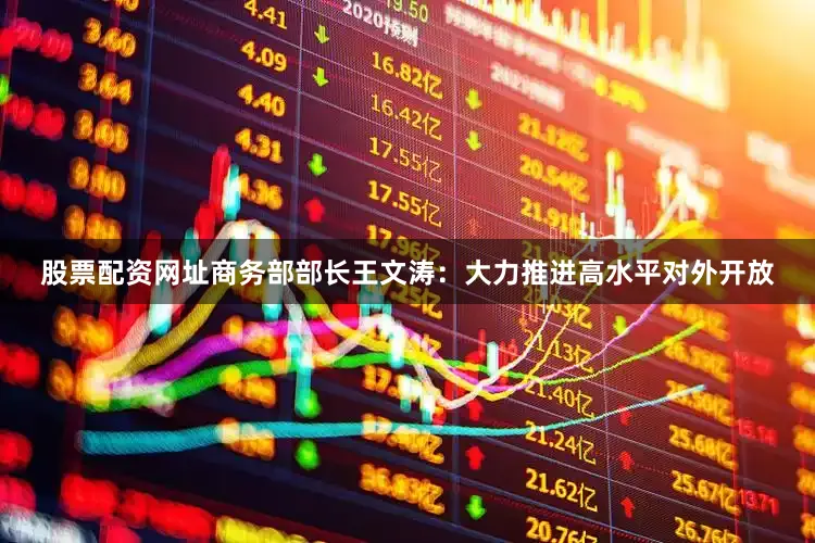 股票配资网址商务部部长王文涛：大力推进高水平对外开放